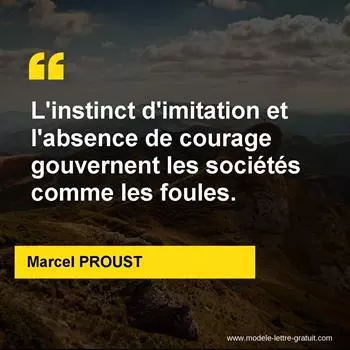 Citation Marcel PROUST