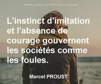 Citation de Marcel PROUST