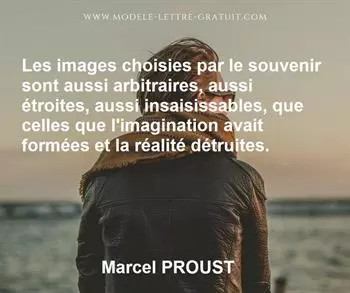 Citation de Marcel PROUST