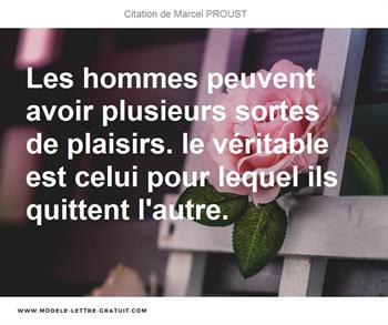 Citations Marcel PROUST