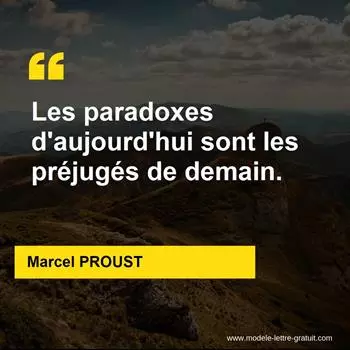 Citation Marcel PROUST