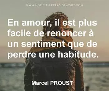 Citation de Marcel PROUST