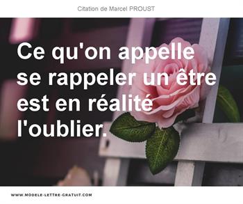 Citations Marcel PROUST