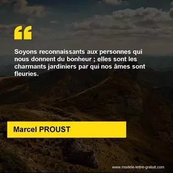 Citation Marcel PROUST