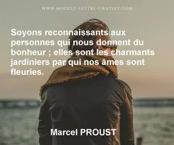 Citation de Marcel PROUST