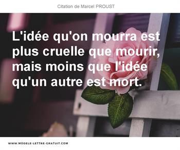 Citations Marcel PROUST