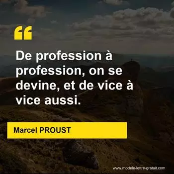 Citation Marcel PROUST