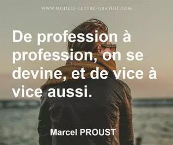 Citation de Marcel PROUST
