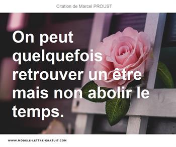 Citations Marcel PROUST