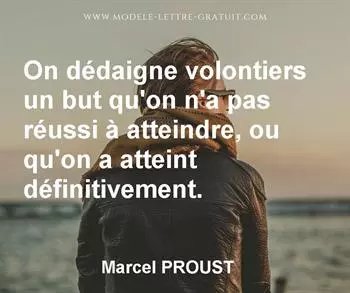 Citation de Marcel PROUST