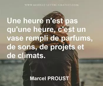 Citation de Marcel PROUST