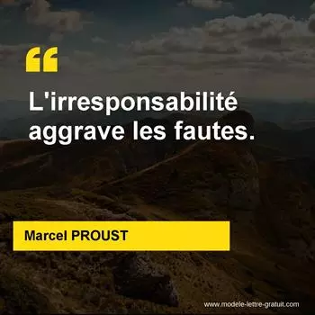 Citation Marcel PROUST