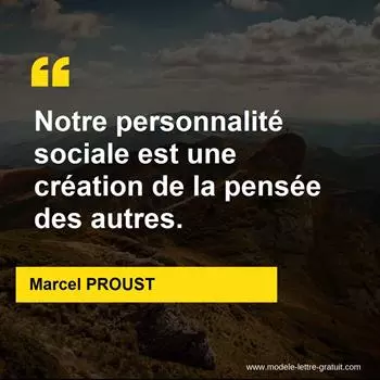 Citation Marcel PROUST