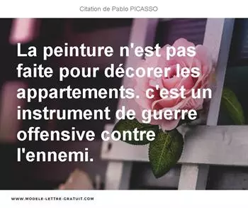 Citations Pablo PICASSO