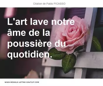 Citations Pablo PICASSO