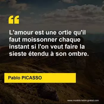 Citation Pablo PICASSO