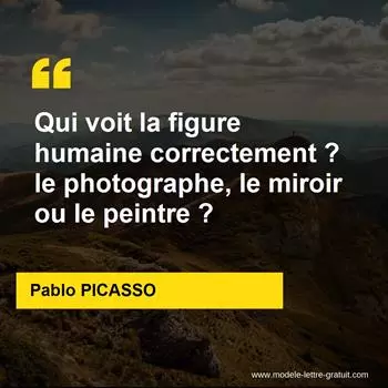 Citation Pablo PICASSO