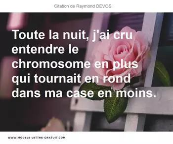 Citations Raymond DEVOS