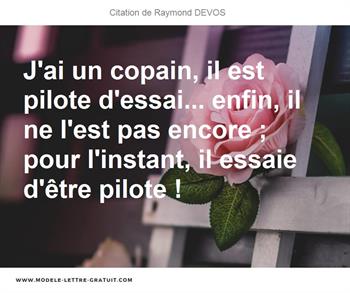 Citations Raymond DEVOS