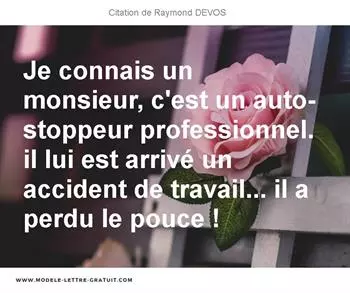Citations Raymond DEVOS
