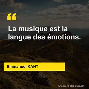 Citation Emmanuel KANT