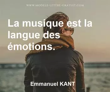 Citation de Emmanuel KANT