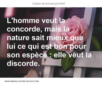 Citations Emmanuel KANT