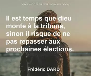 Citation de Frédéric DARD