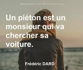 Citation de Frédéric DARD