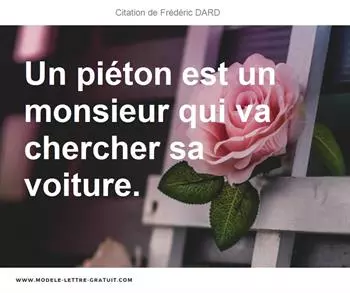Citations Frédéric DARD