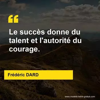 Citation Frédéric DARD