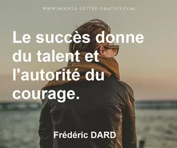 Citation de Frédéric DARD