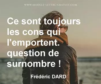 Citation de Frédéric DARD
