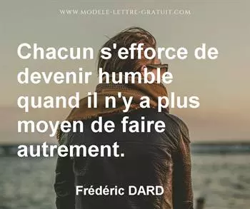 Citation de Frédéric DARD