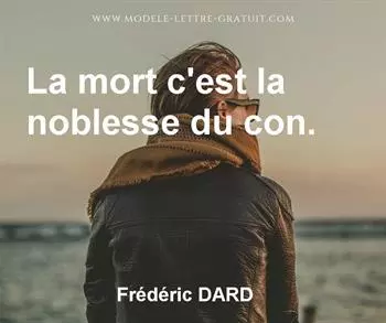 Citation de Frédéric DARD