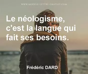 Citation de Frédéric DARD