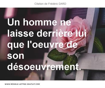 Citations Frédéric DARD