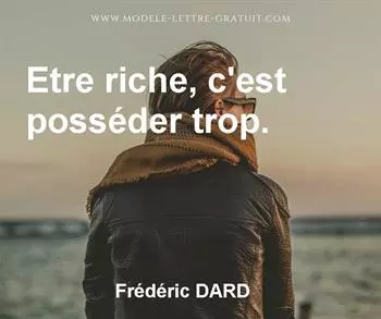 Citation de Frédéric DARD