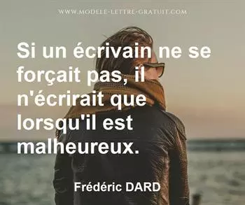 Citation de Frédéric DARD