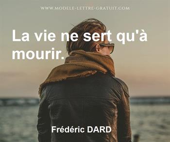 Citation de Frédéric DARD