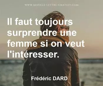 Citation de Frédéric DARD