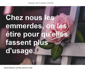 Citations Frédéric DARD