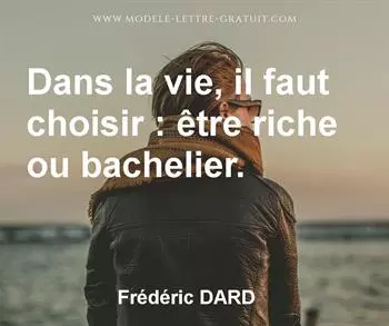 Citation de Frédéric DARD