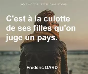 Citation de Frédéric DARD
