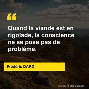 Citation Frédéric DARD
