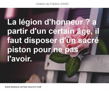 Citations Frédéric DARD