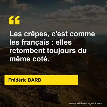 Citation Frédéric DARD
