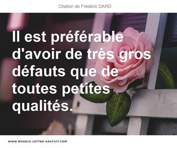 Citations Frédéric DARD