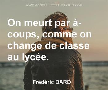 Citation de Frédéric DARD