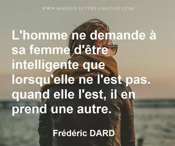 Citation de Frédéric DARD